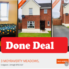 3 Moyraverty Meadows, Craigavon, ,Homes,SOLD,Moyraverty Meadows,1055